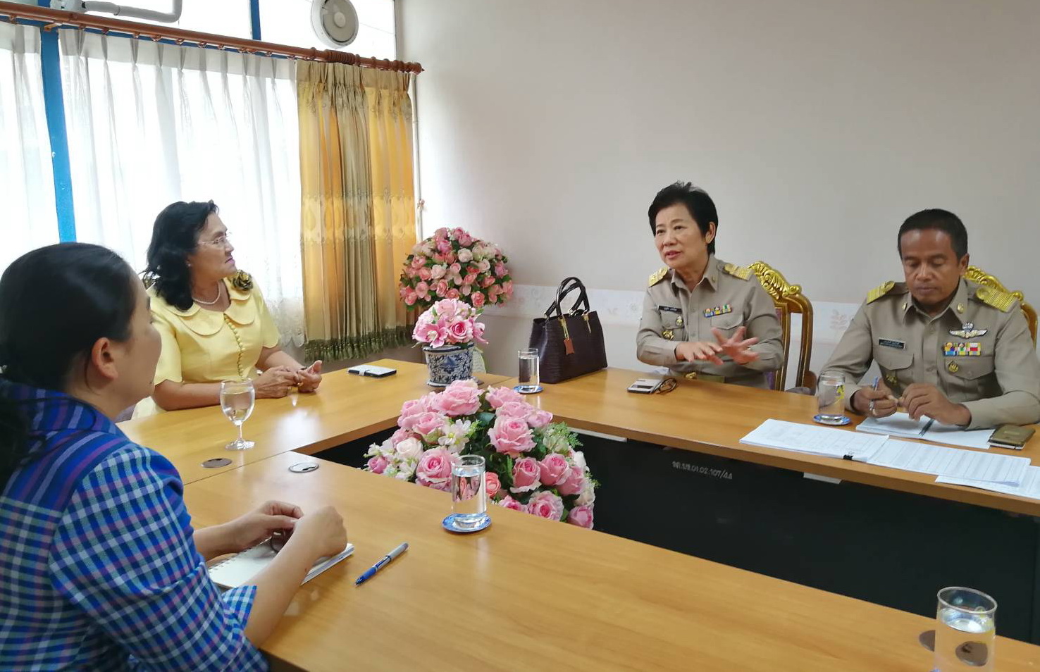 บูรณาการทำงานในเชิงพื้นที่กับมหาวิทยาลัยราชภัฎบุรีร้มย์