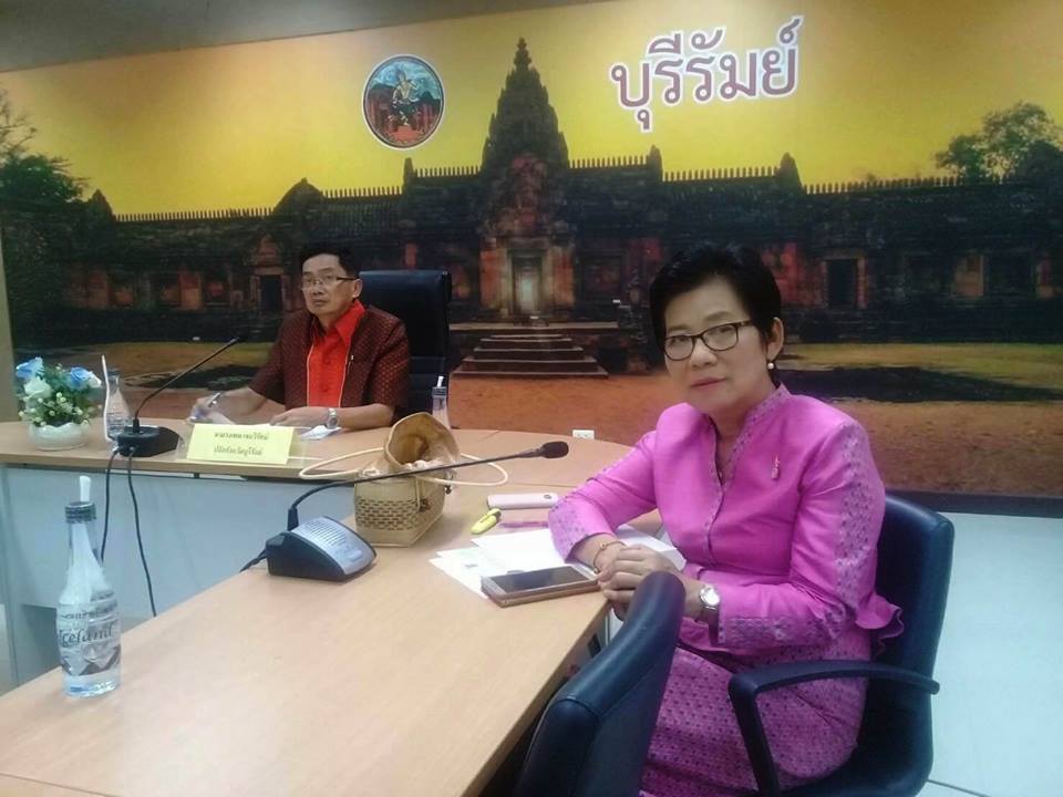 ร่วมประชุมรับฟัง (Video conference) กระทรวงมหาดไทย  เรื่องการลงพื้นที่ทีมขับเคลื่อนโครงการไทยนิยม ยั่งยืน ระดับตำบล