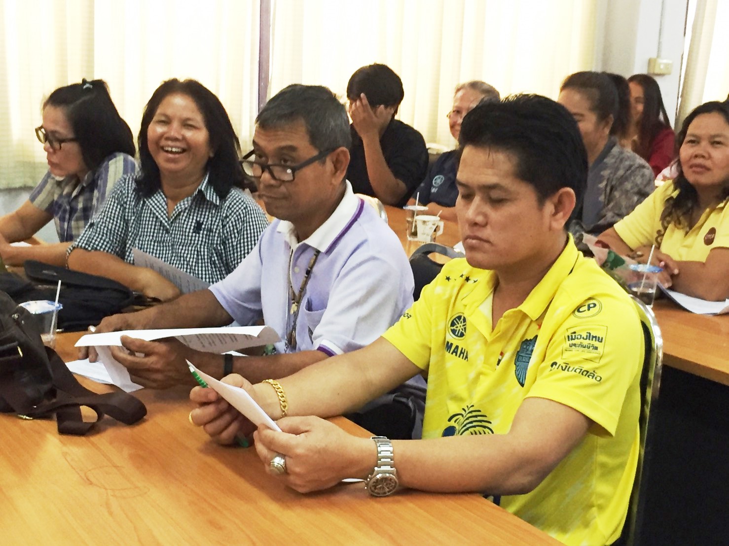 ประชุมผู้ผลิต/ผู้ประกอบการ จำหน่ายสินค้า “ตลาดอารยธรรมวนัมรุงและผลิตภัณฑ์ชุมชน”