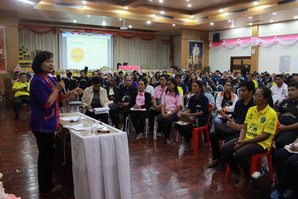 โครงการเพิ่มประสิทธิภาพเจ้าหน้าที่พัฒนาชุมชนและแกนนำชุมชนในการขับเคลื่อนยุทธศาสตร์กรมการพัฒนาชุมชนเพื่อขับเคลื่อนเศรษฐกิจฐานราก