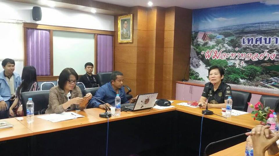 ระชุมเตรียมความพร้อมพื้นที่/กิจกรรมหมู่บ้านท่องเที่ยวไหมบ้านสนวนนอก ตลาดเซราะกราวถนนคนเดินบุรีรัมย์