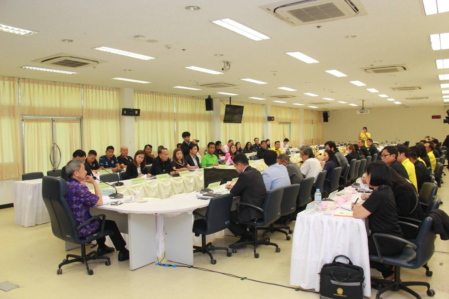 ประชุมการตรวจราชการติดตามโครงการไทยนิยม ยั่งยืน