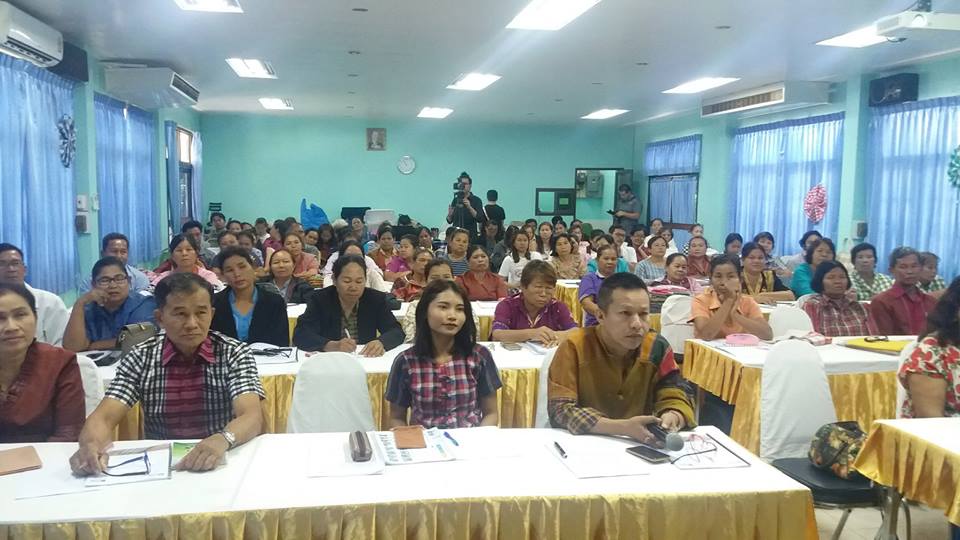 ร่วมเปิดการสัมมนาเชิงปฏิบัติการ โครงการผ้าขาวม้าท้องถิ่นหัตถศิลป์ไทย 2561
