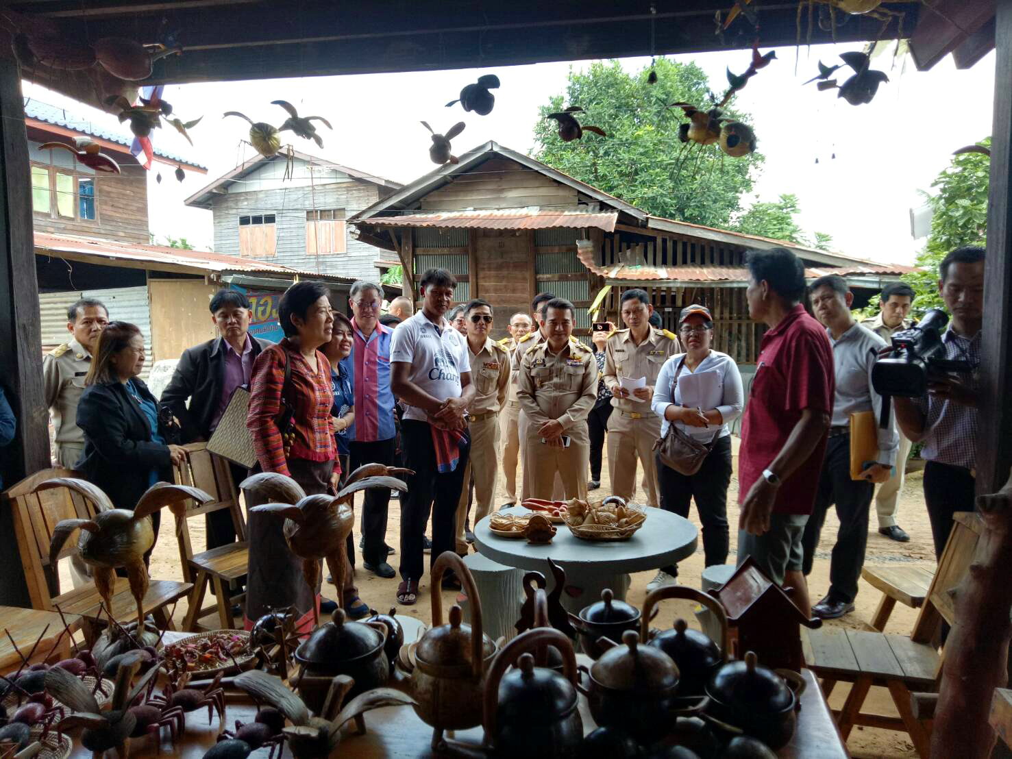 สำรวจพื้นที่และวางแผนรับการตรวจราชการของนายกรัฐมนตรี