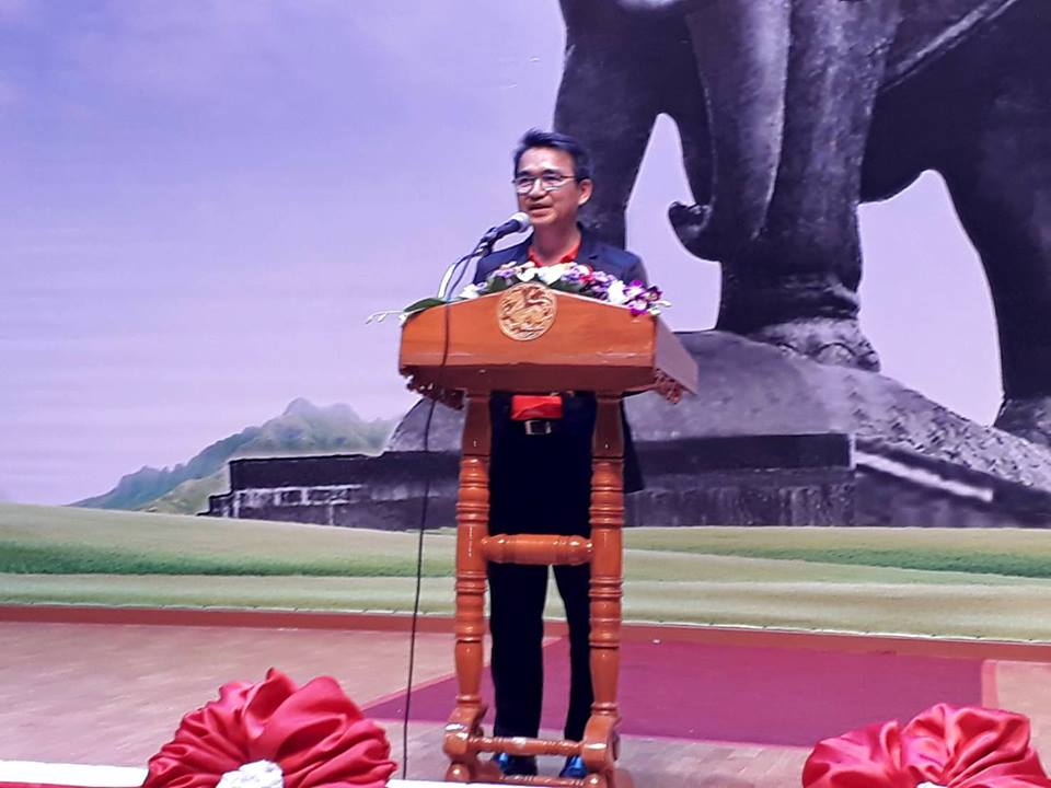 ร่วมการนำเสนอผลการดำเนินงานโครงการรณรงค์ป้องกันและแก้ไขปัญหายาเสพติด TO BE NUMBER ONE จังหวัดบุรีรัมย์