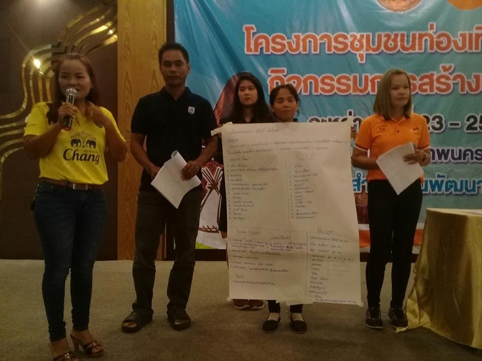 ปิดการฝึกอบรมกิจกรรมการสร้างนักเล่าเรื่องชุมชน โครงการชุมชนท่องเที่ยว OTOP นวัตวิถี