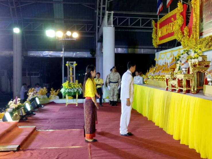 พิธีถวายเครื่องราชสักการะและพิธีจุดเทียนขัยถวายพระพรชัยมงคล สมเด็จพระเจ้าอยู่หัวมหาวชิราลงกรณ บดินทรเทพยวรางกูร เนื่องในโอกาสวันเฉลิมพระชนมพรรษา 66 พรรษา 28 กรกฎาคม 2561