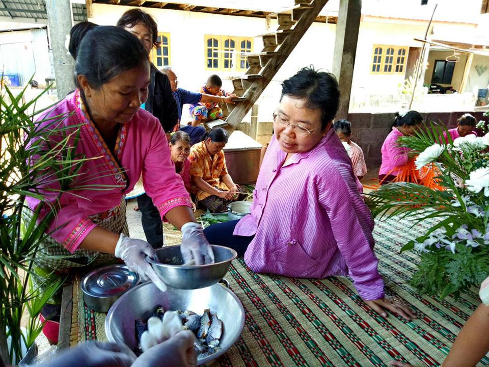 ประกวดชุมชนท่องเที่ยว OTOP นวัตวิถี ต้นแบบ ประเมินผลการดำเนินงานชุมชนท่องเที่ยว OTOP นวัตวิถี จังหวัดบุรีรัมย์ บ้านม่วงทะเล
