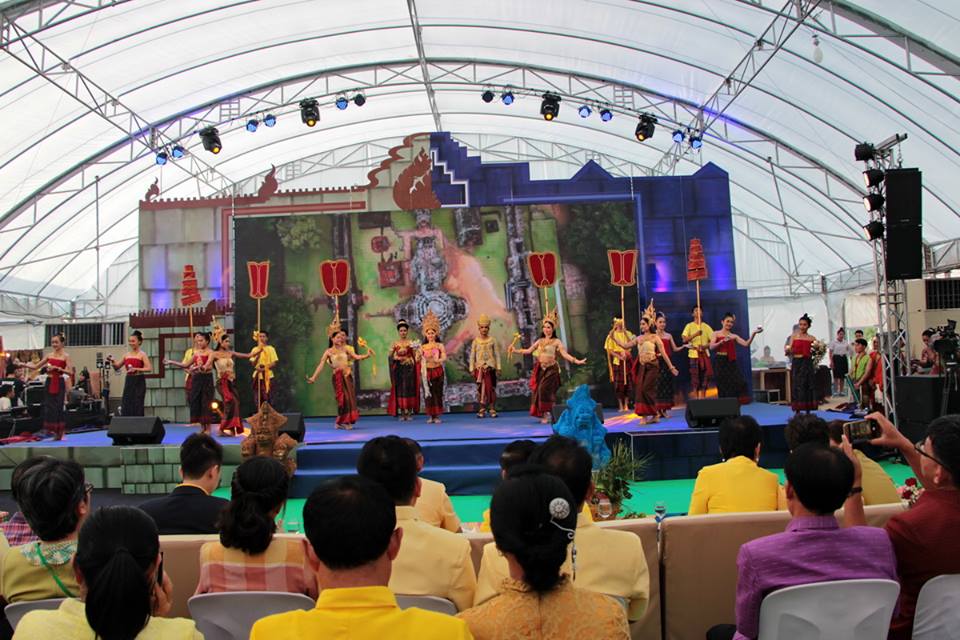 พิธีเปิดงาน “ มหกรรมชุมชนท่องเที่ยว OTOP นวัตวิถี บุรีรัมยฺ EXPO