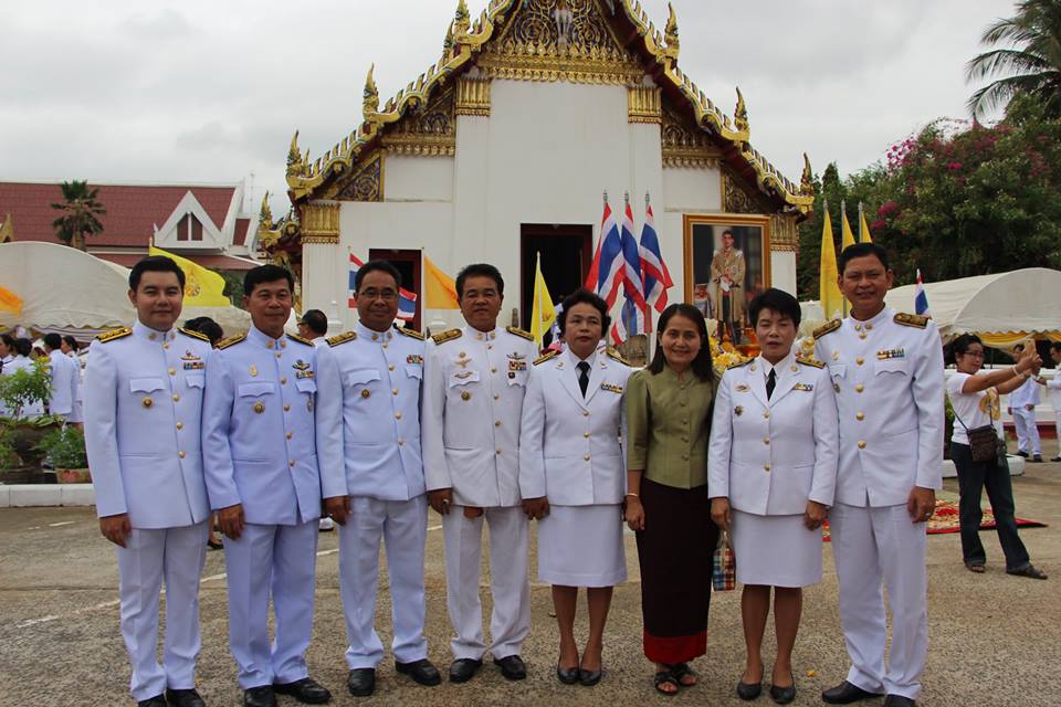 ร่วมพิธีถวายผ้าพระกฐินพระราชทาน กรมการพัฒนาชุมชน ประจำปี 2561