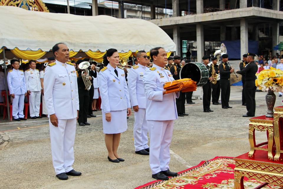 ร่วมพิธีถวายผ้าพระกฐินพระราชทาน กรมการพัฒนาชุมชน ประจำปี 2561