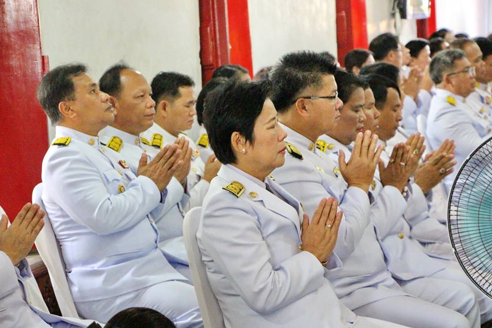 ร่วมพิธีถวายผ้าพระกฐินพระราชทาน กรมการพัฒนาชุมชน ประจำปี 2561