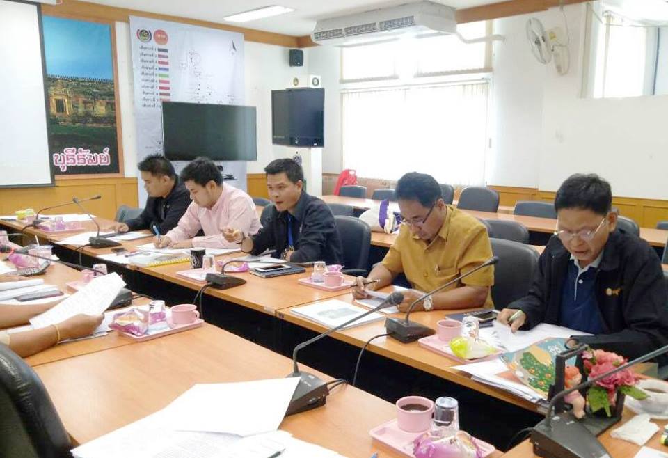 พช.บุรีรัมย์ ประชุมประสานแผนพัฒนาชุมชน ประจำเดือนธันวาคม 2561