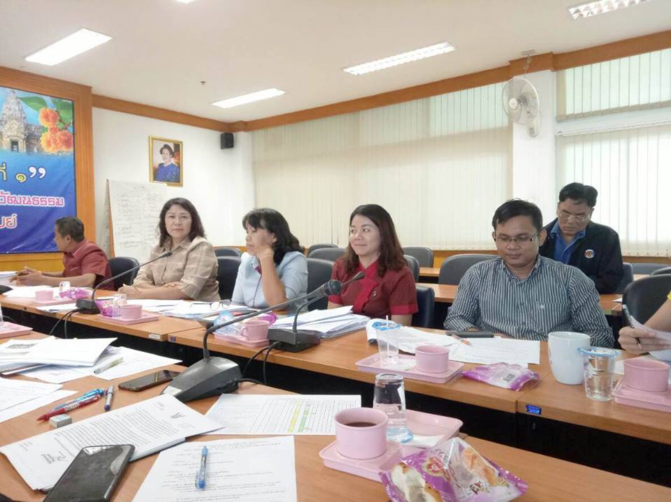 พช.บุรีรัมย์ ประชุมประสานแผนพัฒนาชุมชน ประจำเดือนธันวาคม 2561