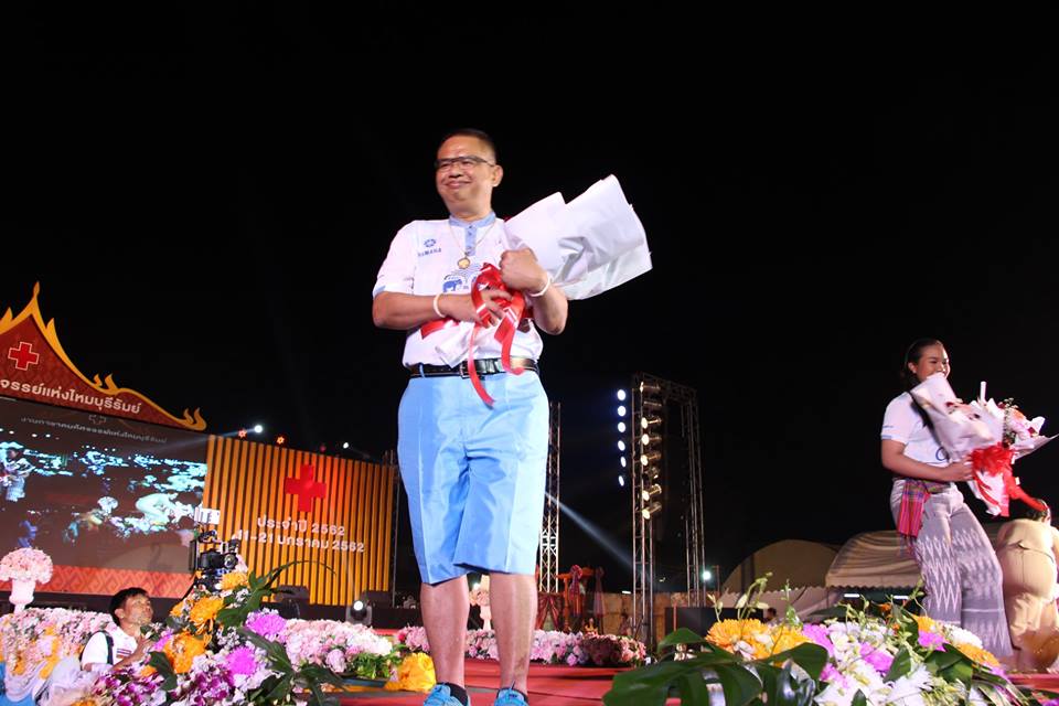 พช.บุรีรัมย์ ร่วมการแสดงแบบผ้าไหม มหัศจรรย์แห่งไหมบุรีรัมย์ 2562