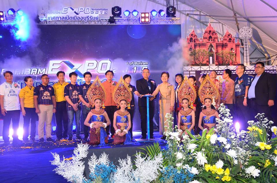 พช.บุรีรัมย์ ร่วมพิธีเปิดงานเทศกาลเปิดเมืองบุรีรัมย์ BURIRAM EXPO 2019 THE BEST OF BURIRAM