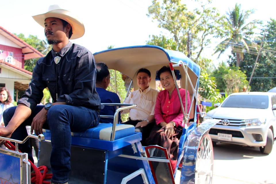 พช.บุรีรัมย์ ร่วมลงพื้นที่ตรวจราชการเยี่ยมเยียนชุมชนท่องเที่ยว OTOP นวัตวิถี