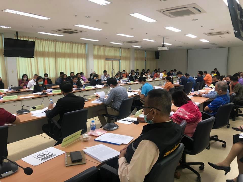 พช.บุรีรัมย์  ร่วมประชุมคณะกรรมการบริหารงานจังหวัดแบบบูรณาการ (ก.บ.จ.) บุรีรัมย์