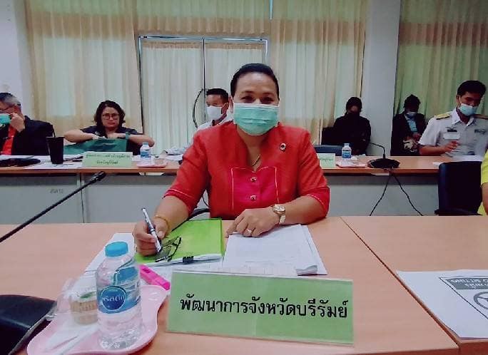 พช.บุรีรัมย์  ร่วมประชุมคณะกรรมการบริหารงานจังหวัดแบบบูรณาการ (ก.บ.จ.) บุรีรัมย์