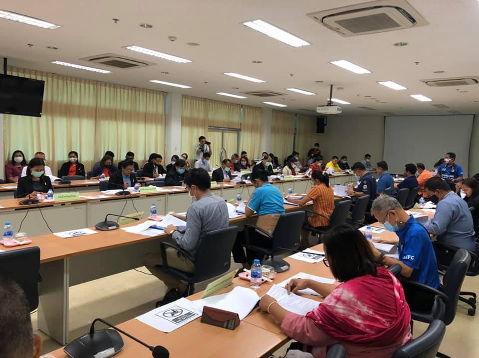 พช.บุรีรัมย์  ร่วมประชุมคณะกรรมการบริหารงานจังหวัดแบบบูรณาการ (ก.บ.จ.) บุรีรัมย์