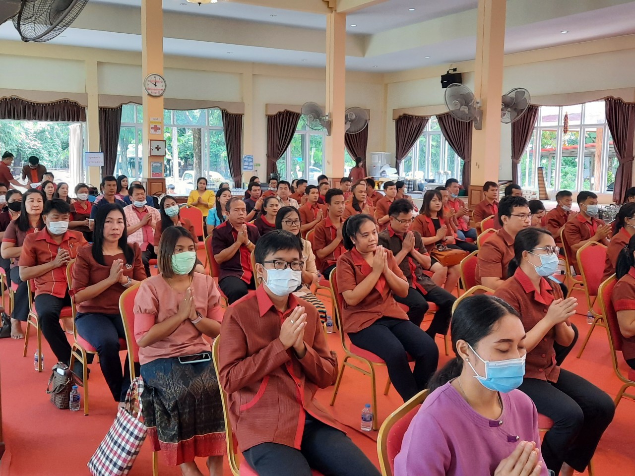 พช.บุรีรัมย์  จัดกิจกรรมวันก่อตั้งกรมการพัฒนาชุมชน ประจำปี 2563