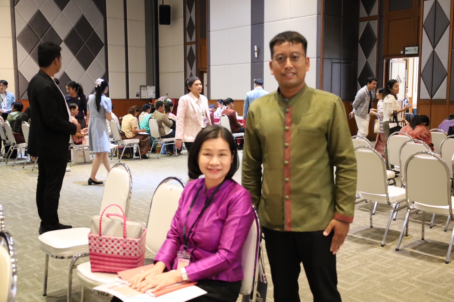 🔆พช.บุรีรัมย์🔆 ร่วมโครงการยกระดับการพัฒนาผลิตภัณฑ์ภูมิปัญญาผ้าไทยและงานหัตถกรรม