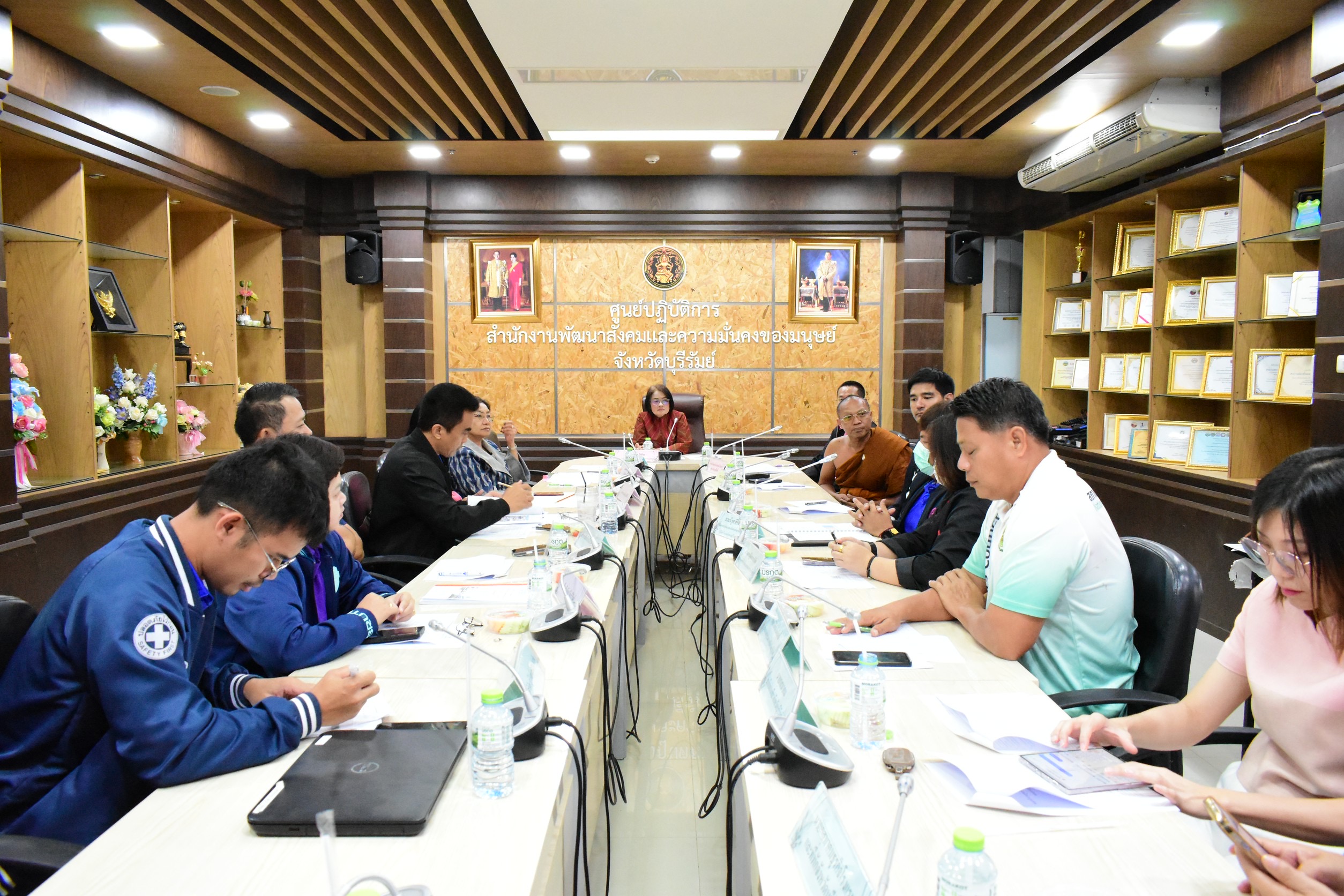 🔆พช.บุรีรัมย์🔆 ร่วมประชุมคณะทำงานศูนย์ส่งเสริมความรับผิดชอบต่อสังคมของภาคธุรกิจจังหวัดบุรีรัมย์ ครั้งที่ 1/2568