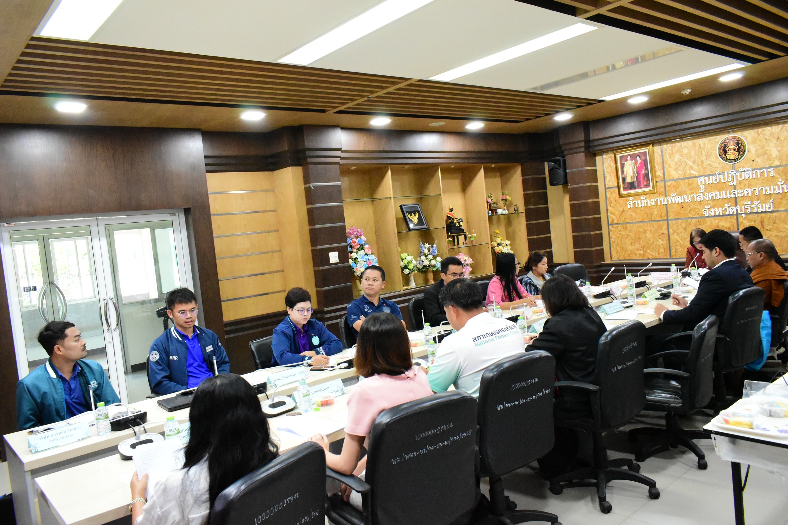 🔆พช.บุรีรัมย์🔆 ร่วมประชุมคณะทำงานศูนย์ส่งเสริมความรับผิดชอบต่อสังคมของภาคธุรกิจจังหวัดบุรีรัมย์ ครั้งที่ 1/2568