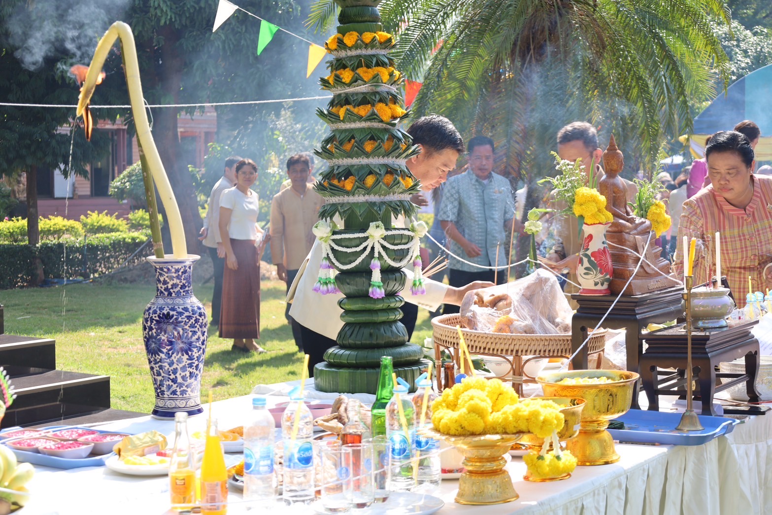 🔆พช.บุรีรัมย์🔆ร่วมพิธี ทำบุญฉลองสมโภชพระพุทธพัฒนปชานาถ ศูนย์ศึกษาและพัฒนาชุมชนนครราชสีมา