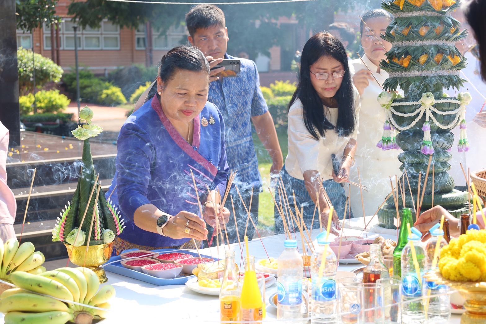 🔆พช.บุรีรัมย์🔆ร่วมพิธี ทำบุญฉลองสมโภชพระพุทธพัฒนปชานาถ ศูนย์ศึกษาและพัฒนาชุมชนนครราชสีมา
