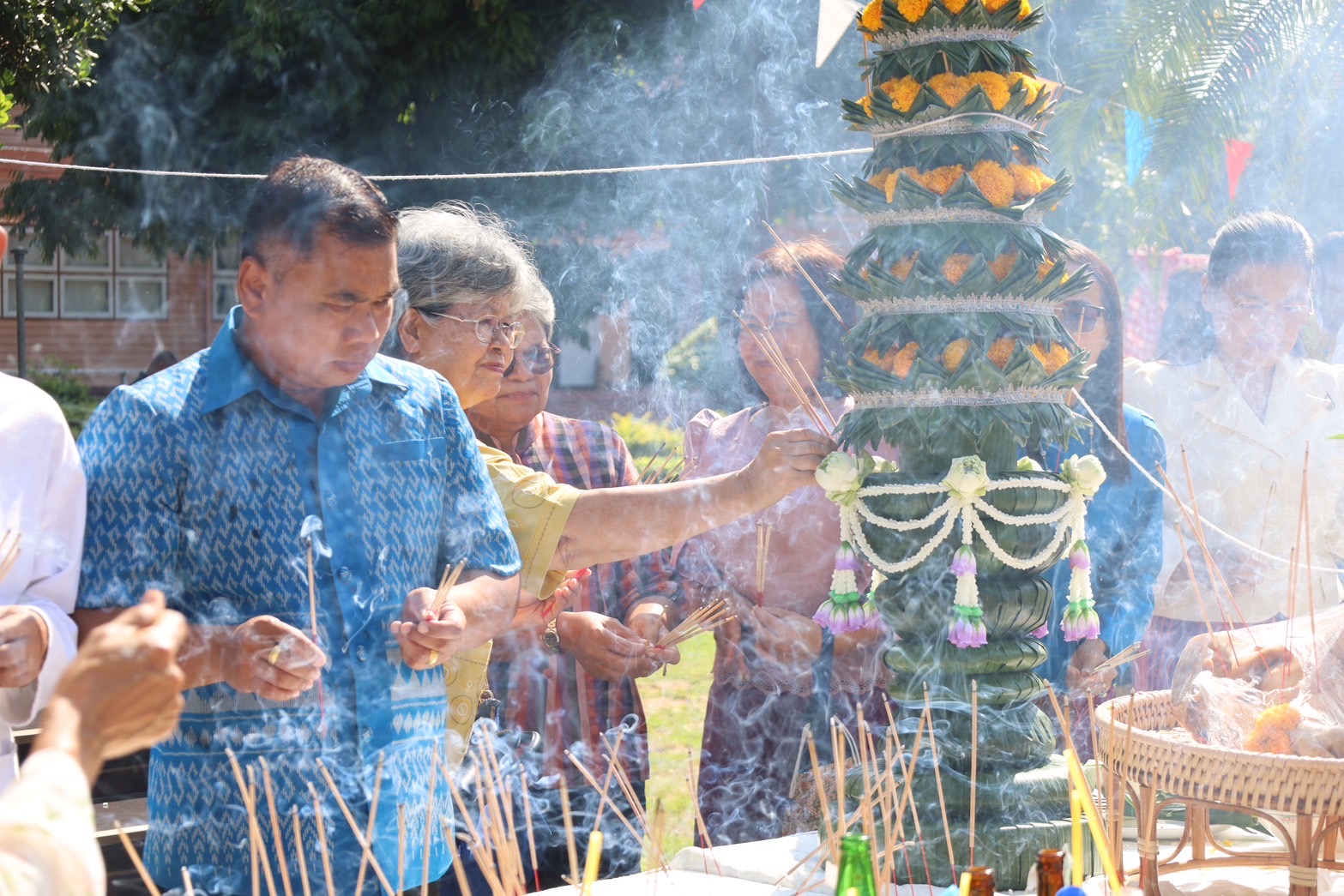 🔆พช.บุรีรัมย์🔆ร่วมพิธี ทำบุญฉลองสมโภชพระพุทธพัฒนปชานาถ ศูนย์ศึกษาและพัฒนาชุมชนนครราชสีมา