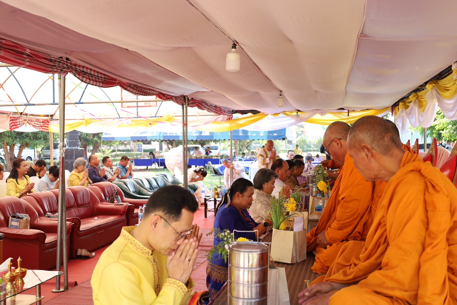 🔆พช.บุรีรัมย์🔆ร่วมพิธี ทำบุญฉลองสมโภชพระพุทธพัฒนปชานาถ ศูนย์ศึกษาและพัฒนาชุมชนนครราชสีมา