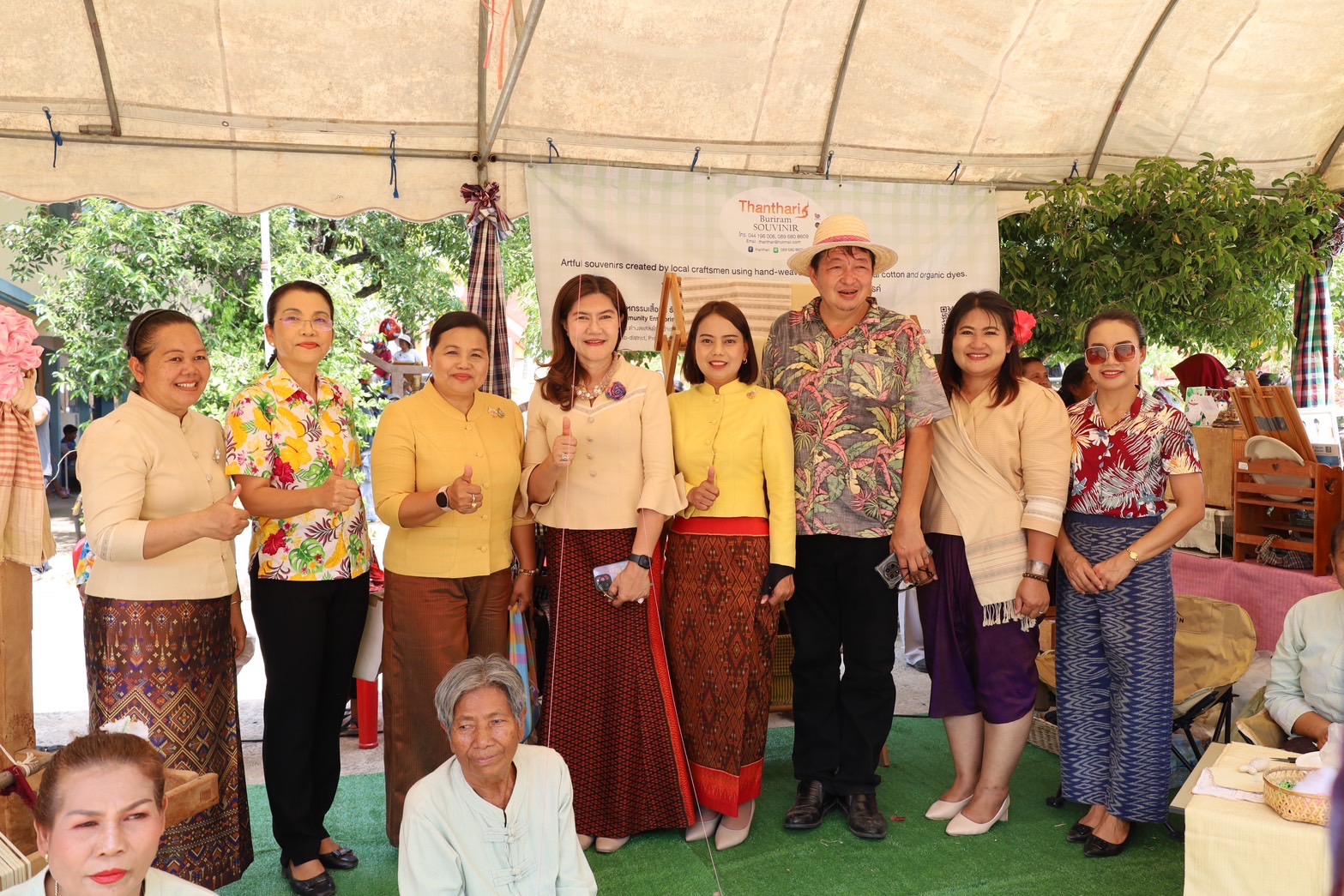 🔆พจ.บุรีรัมย์🔆ร่วมเป็นเกียรติในพิธีเปิดโครงการจัดงานประเพณีวัฒนธรรมท้องถิ่น งานแห่ตาปูบ้านแสลงโทน
