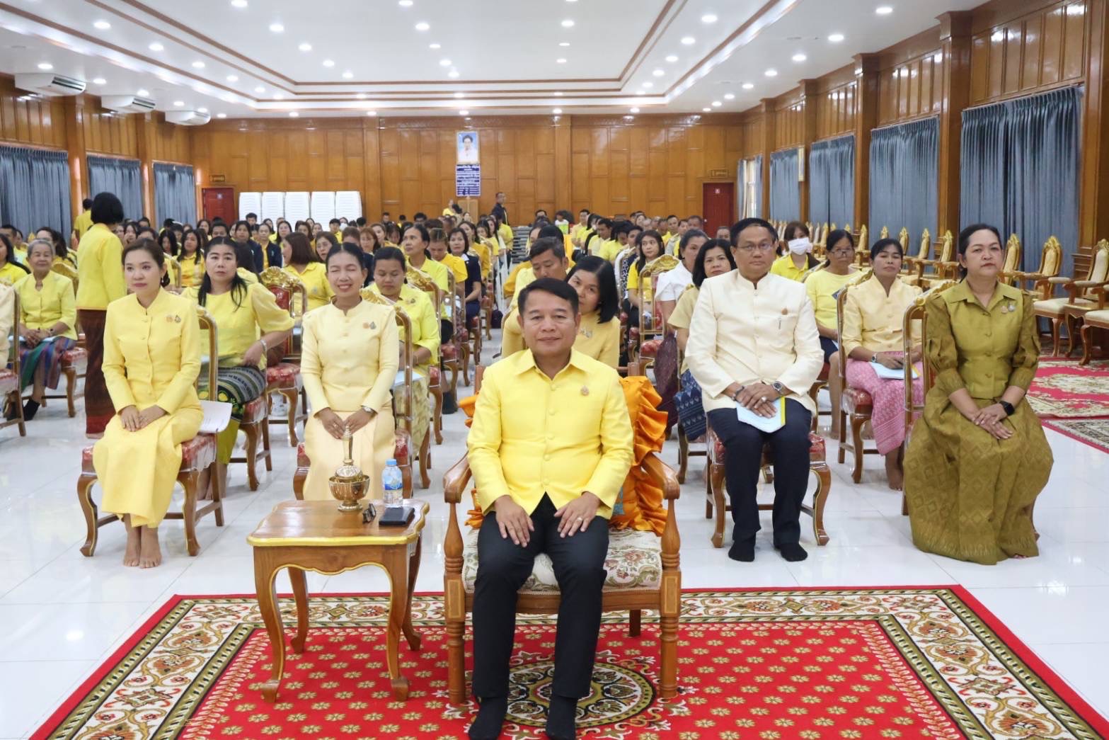 🔆พช.บุรีรัมย์🔆 ร่วมพิธีเจริญพระพุทธมนต์เฉลิมพระเกียรติถวายพระพรชัยมงคลแด่ พระบาทสมเด็จพระเจ้าอยู่หัว และพระบรมวงศานุวงศ์ ประจําปีพุทธศักราช ๒๕๖๘