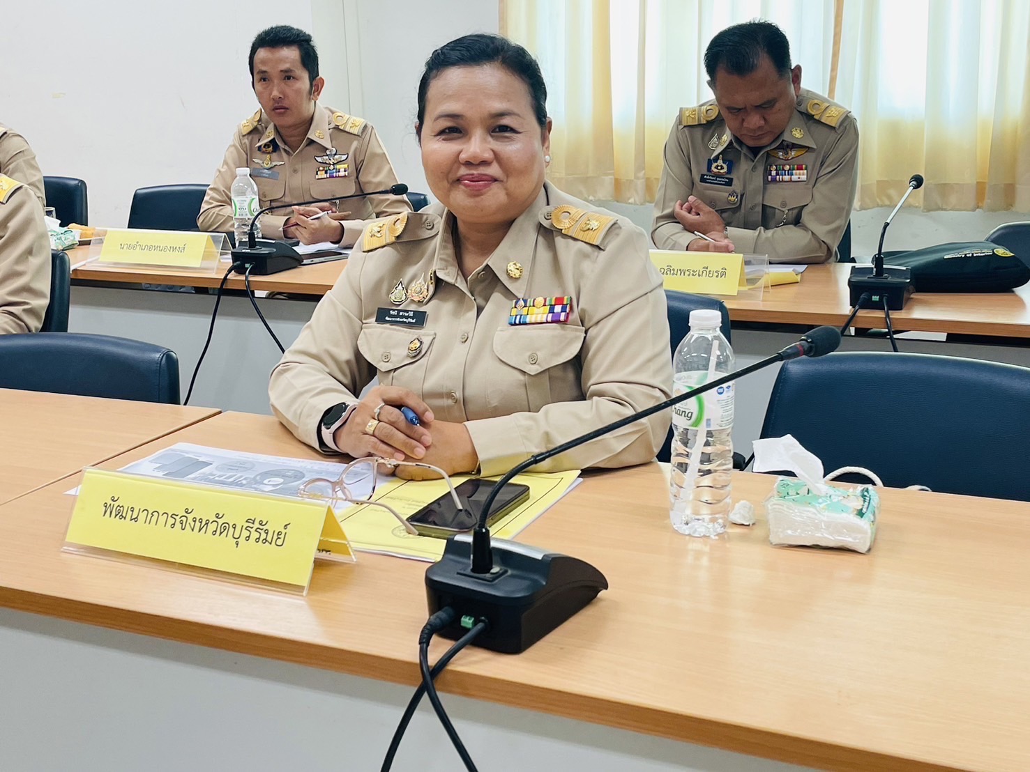 🔆พจ.บุรีรัมย์🔆ร่วมประชุมคณะกรมการจังหวัดบุรีรัมย์ หัวหน้าส่วนราชการ หัวหน้าหน่วยงานรัฐวิสาหกิจ นายอำเภอ และภาคเอกชน ประจำเดือนเมษายน 2568 (ครั้งที่ 4/2568)