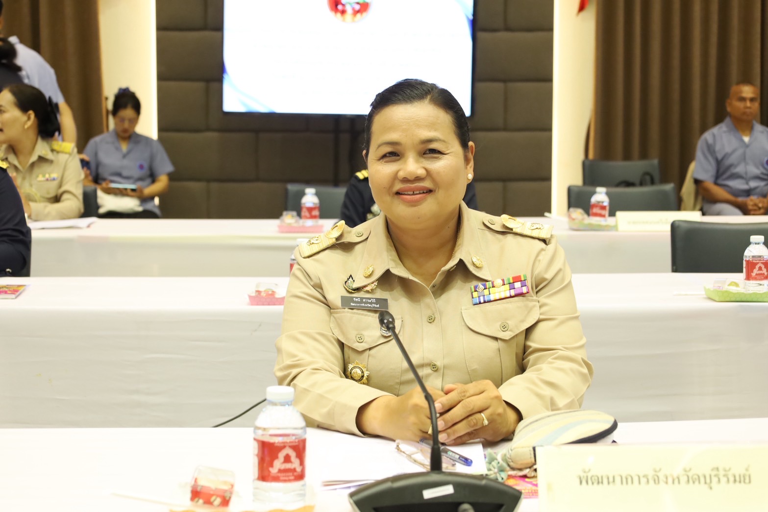 🔆พจ.บุรีรัมย์🔆ร่วมประชุมคณะกรมการจังหวัดบุรีรัมย์ หัวหน้าส่วนราชการ หัวหน้าหน่วยงานรัฐวิสาหกิจ นายอำเภอ และภาคเอกชน ประจำเดือนเมษายน 2568 (ครั้งที่ 4/2568)