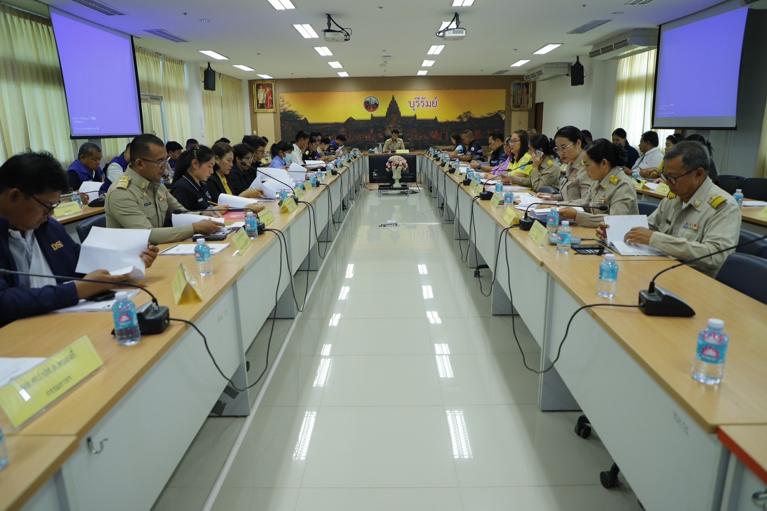🔆พช.บุรีรัมย์🔆ร่วมประชุมคณะกรรมการศูนย์อํานวยการป้องกันและปราบปรามยาเสพติดจังหวัดบุรีรัมย์ ครั้งที่ 4/2568 และคณะทํางานติดตาม เร่งรัดผลการดําเนินงานป้องกัน ปราบปราม และแก้ไขปัญหา ยาเสพติดจังหวัดบุรีรัมย์ ครั้งที่ 7/2568