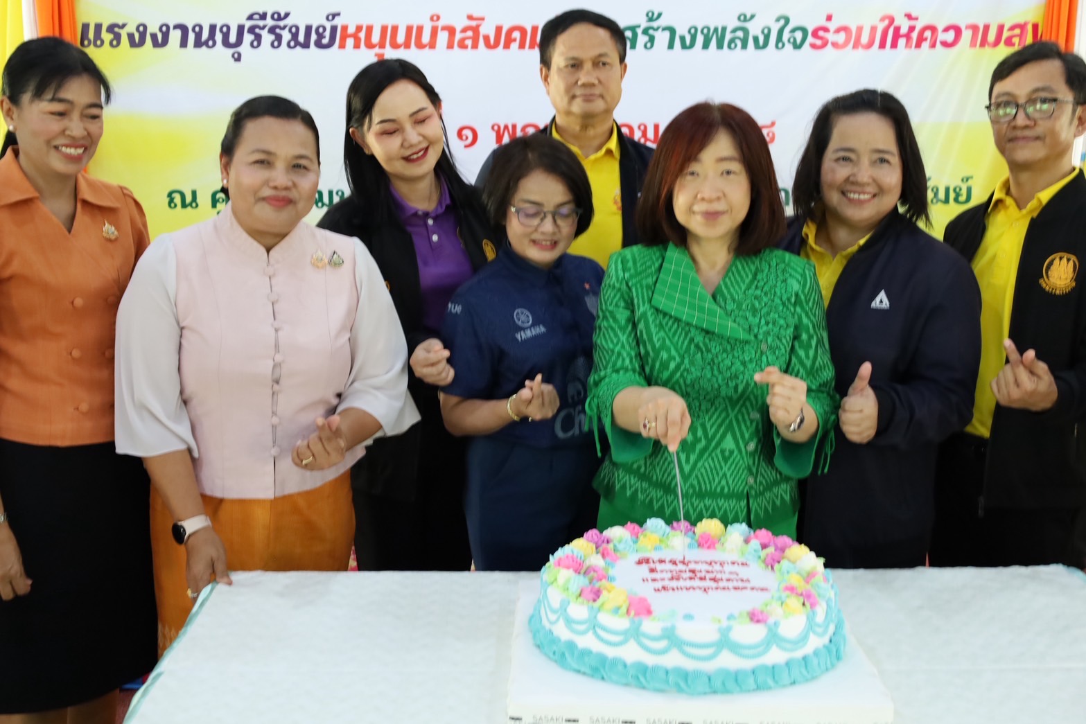 🔆พจ.บุรีรัมย์🔆ร่วมเป็นเกียรติในงานวันแรงงานแห่งชาติจังหวัดบุรีรัมย์ ประจําปี 2568