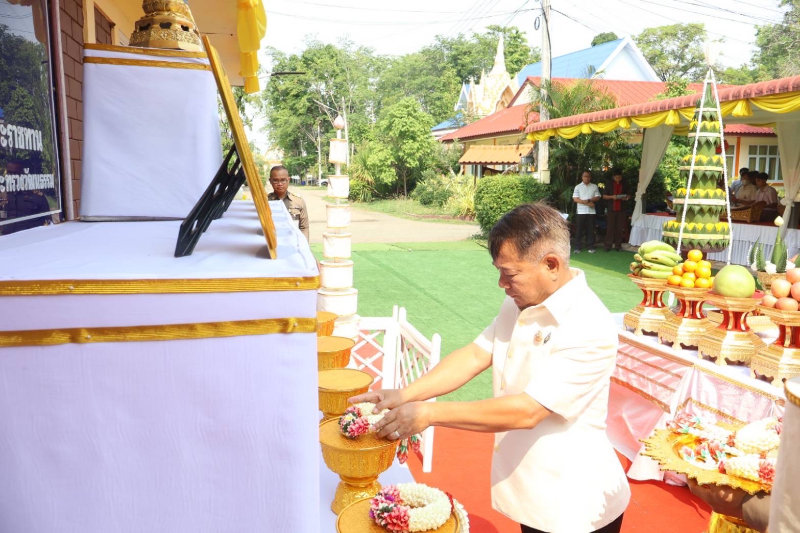 🔆พช.บุรีรัมย์🔆ร่วมพิธีบวงสรวงและสักการะสิ่งศักดิ์สิทธิ์ในภารกิจพิธีการศพที่ได้รับพระราชทาน