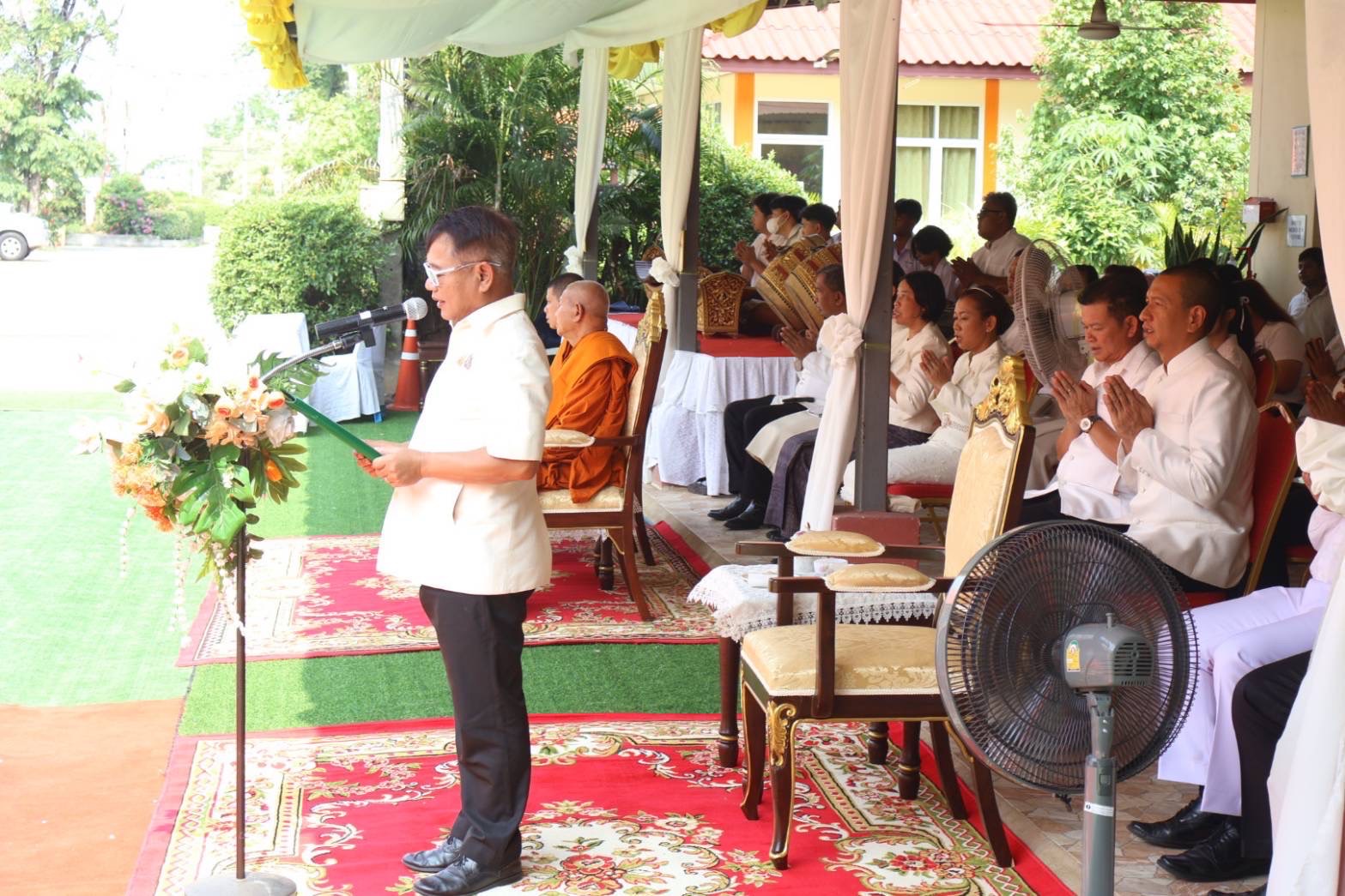 🔆พช.บุรีรัมย์🔆ร่วมพิธีบวงสรวงและสักการะสิ่งศักดิ์สิทธิ์ในภารกิจพิธีการศพที่ได้รับพระราชทาน