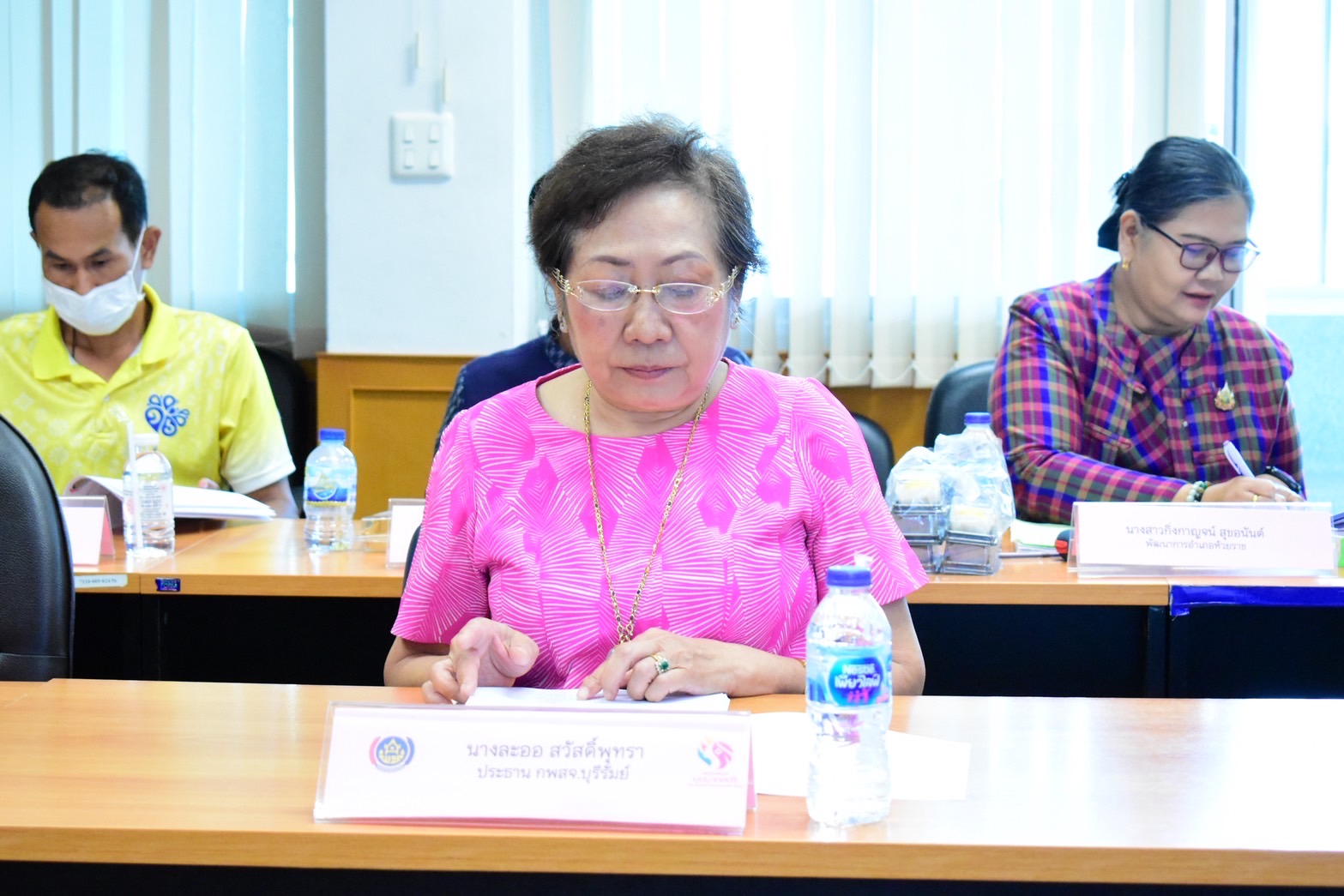 🔆บุรีรัมย์-พช.บุรีรัมย์🔆 กองทุนพัฒนาบทบาทสตรี : ประชุมคณะอนุกรรมการบริหารกองทุนพัฒนาบทบาทสตรีระดับจังหวัด จังหวัดบุรีรัมย์ ครั้งที่ 5/2568