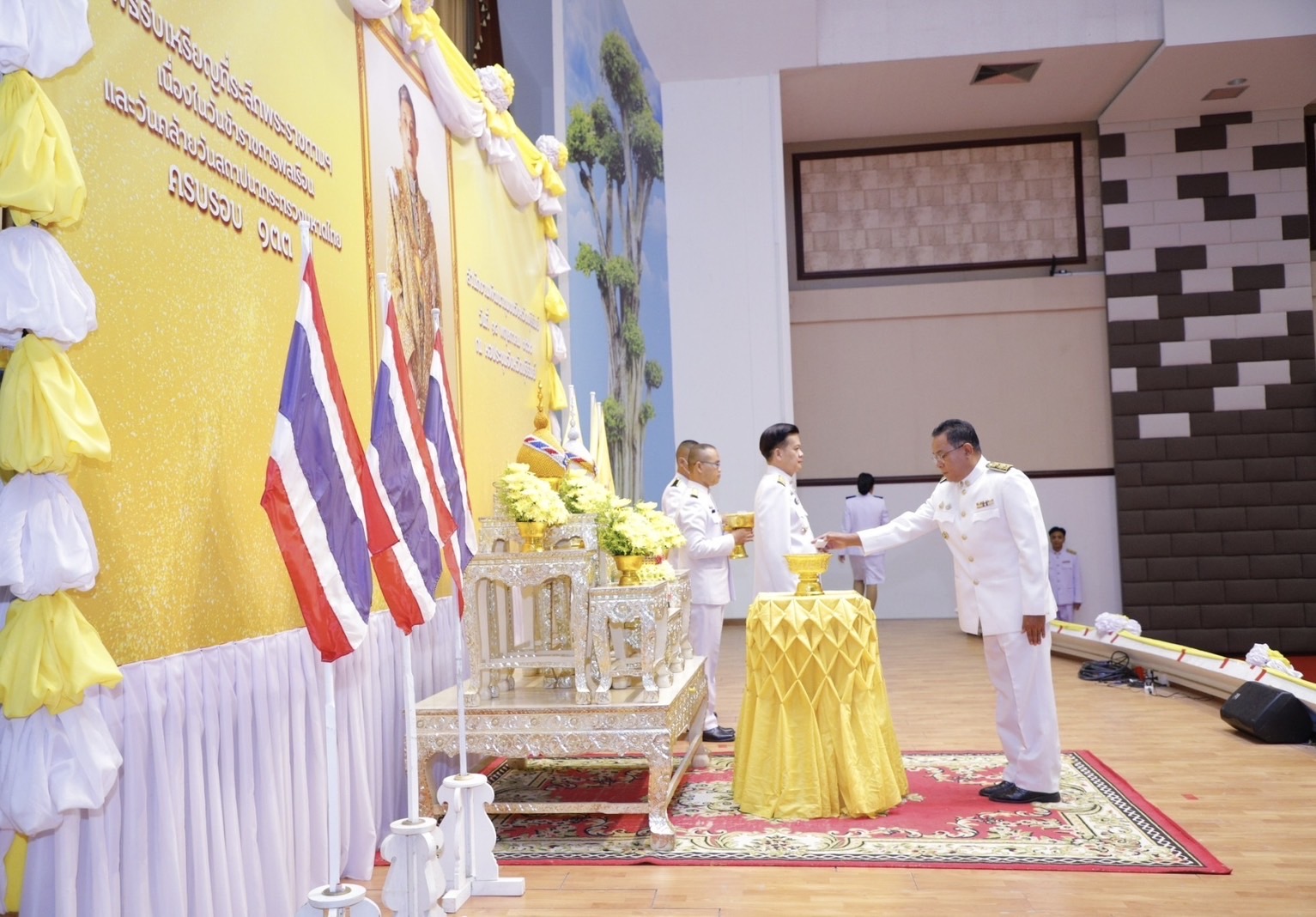 🔆พช.บุรีรัมย์🔆 จัดพิธีรับมอบเหรียญที่ระลึกพระราชทานฯ เนื่องในวันข้าราชการพลเรือนและวันคล้ายวันสถาปนากระทรวงมหาดไทย ครบรอบ 133 ปี วันที่ 1 เมษายน 2568