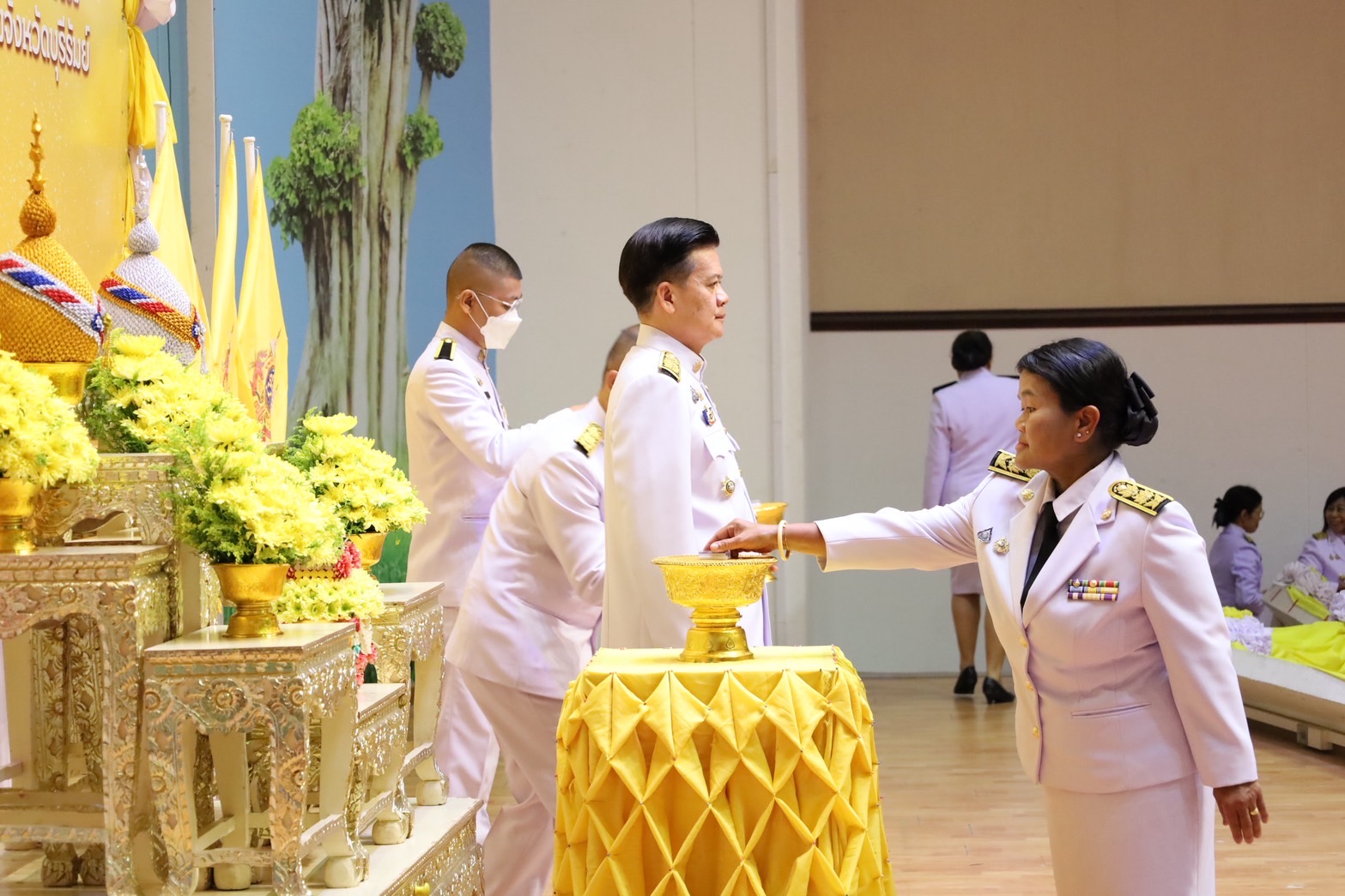 🔆พช.บุรีรัมย์🔆 จัดพิธีรับมอบเหรียญที่ระลึกพระราชทานฯ เนื่องในวันข้าราชการพลเรือนและวันคล้ายวันสถาปนากระทรวงมหาดไทย ครบรอบ 133 ปี วันที่ 1 เมษายน 2568