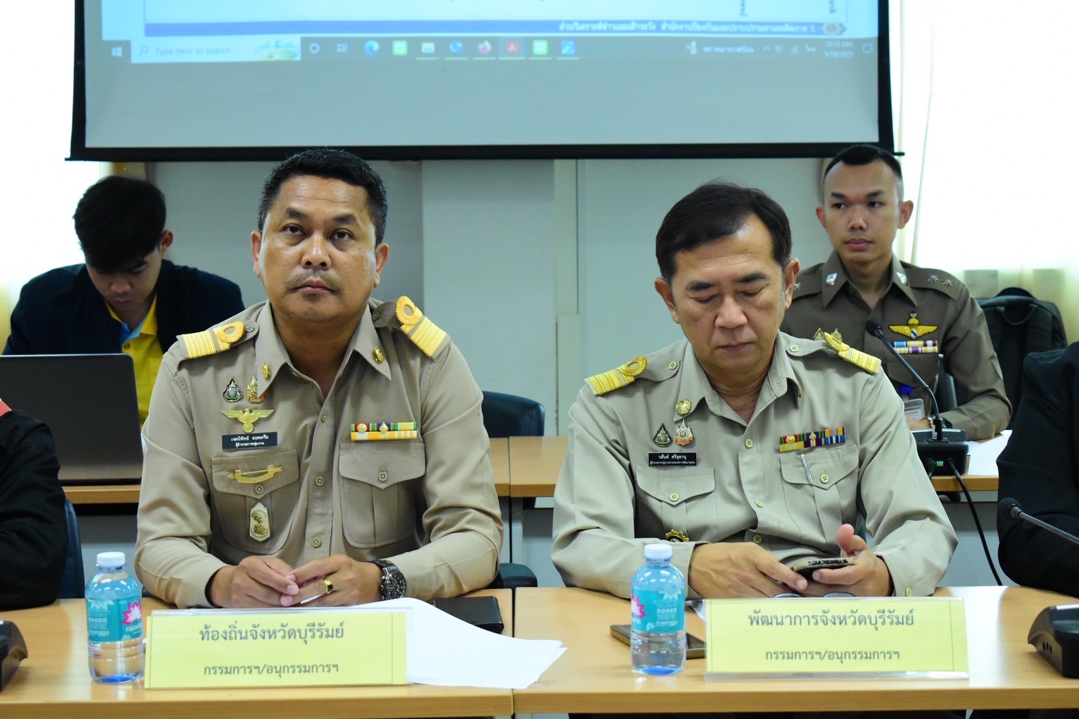 🔆พช.บุรีรัมย์🔆ร่วมประชุมคณะทำงานวิเคราะห์สถานการณ์ยาเสพติดระดับพื้นที่จังหวัดบุรีรัมย์(โต๊ะข่าว) ครั้งที่5/2568 และคณะทำงานติดตามเร่งรัดผลการดำเนินงานป้องกันปราบปรามและแก้ไขปัญหายาเสพติดจังหวัดบุรีรัมย์ ครั้งที่8/ 2568