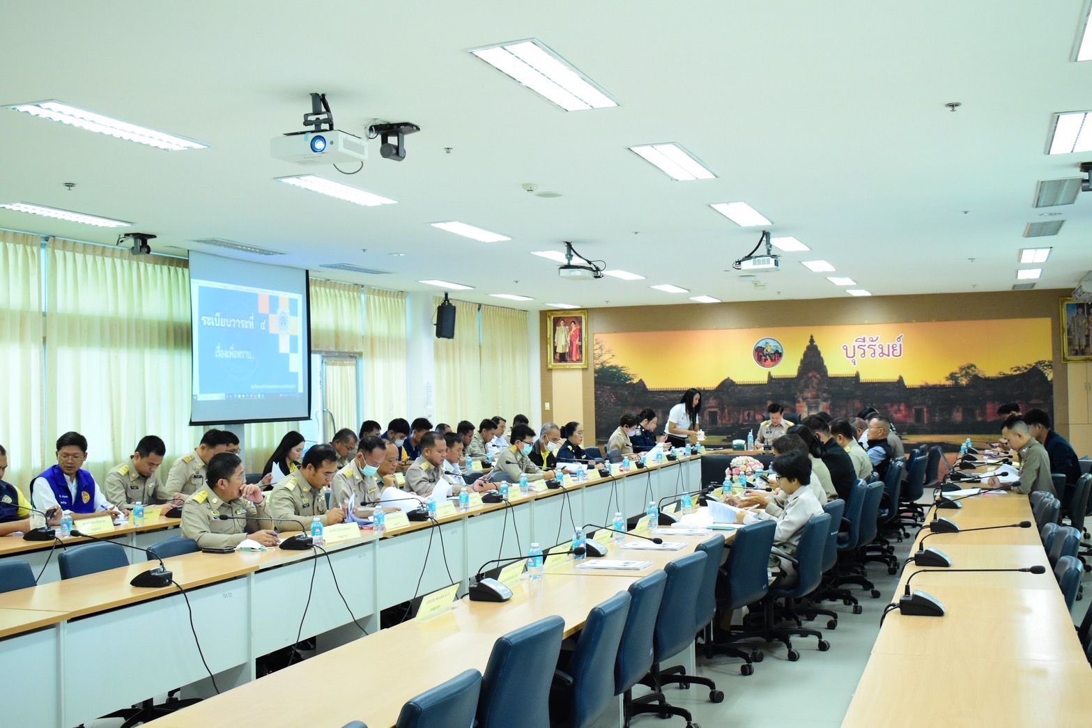 🔆พช.บุรีรัมย์🔆ร่วมประชุมคณะทำงานวิเคราะห์สถานการณ์ยาเสพติดระดับพื้นที่จังหวัดบุรีรัมย์(โต๊ะข่าว) ครั้งที่5/2568 และคณะทำงานติดตามเร่งรัดผลการดำเนินงานป้องกันปราบปรามและแก้ไขปัญหายาเสพติดจังหวัดบุรีรัมย์ ครั้งที่8/ 2568