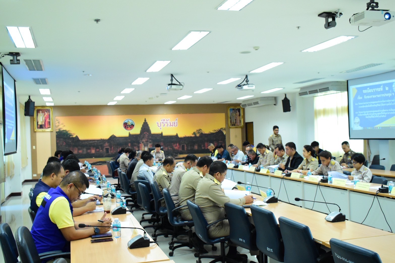🔆พช.บุรีรัมย์🔆ร่วมประชุมคณะทำงานวิเคราะห์สถานการณ์ยาเสพติดระดับพื้นที่จังหวัดบุรีรัมย์(โต๊ะข่าว) ครั้งที่5/2568 และคณะทำงานติดตามเร่งรัดผลการดำเนินงานป้องกันปราบปรามและแก้ไขปัญหายาเสพติดจังหวัดบุรีรัมย์ ครั้งที่8/ 2568