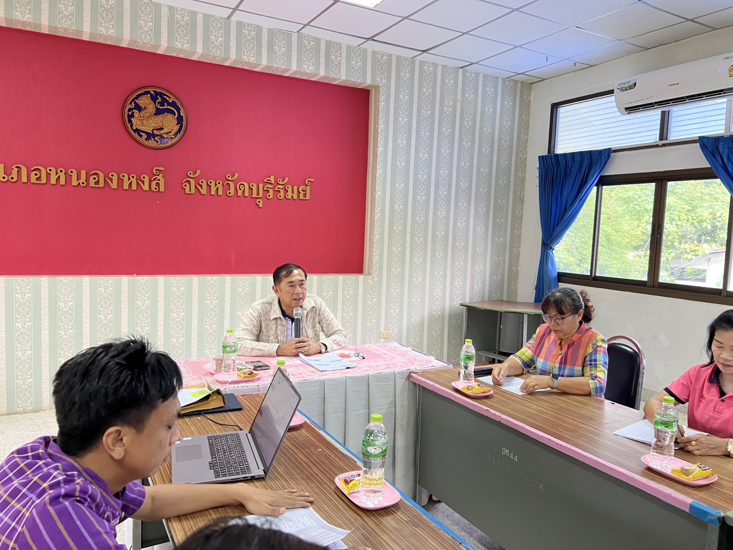 🔆พช.บุรีรัมย์🔆 การติดตาม และสนับสนัน การขับเคลื่อนกิจกรรมตามยุทธศาสตร์กรมการพัฒนาชุมชน ประจำปี 2568 และ สนับสนุนการดำเนินงานกองทุนพัฒนาบทบาทสตรี กลุ่มโซนอำเภอที่ 3