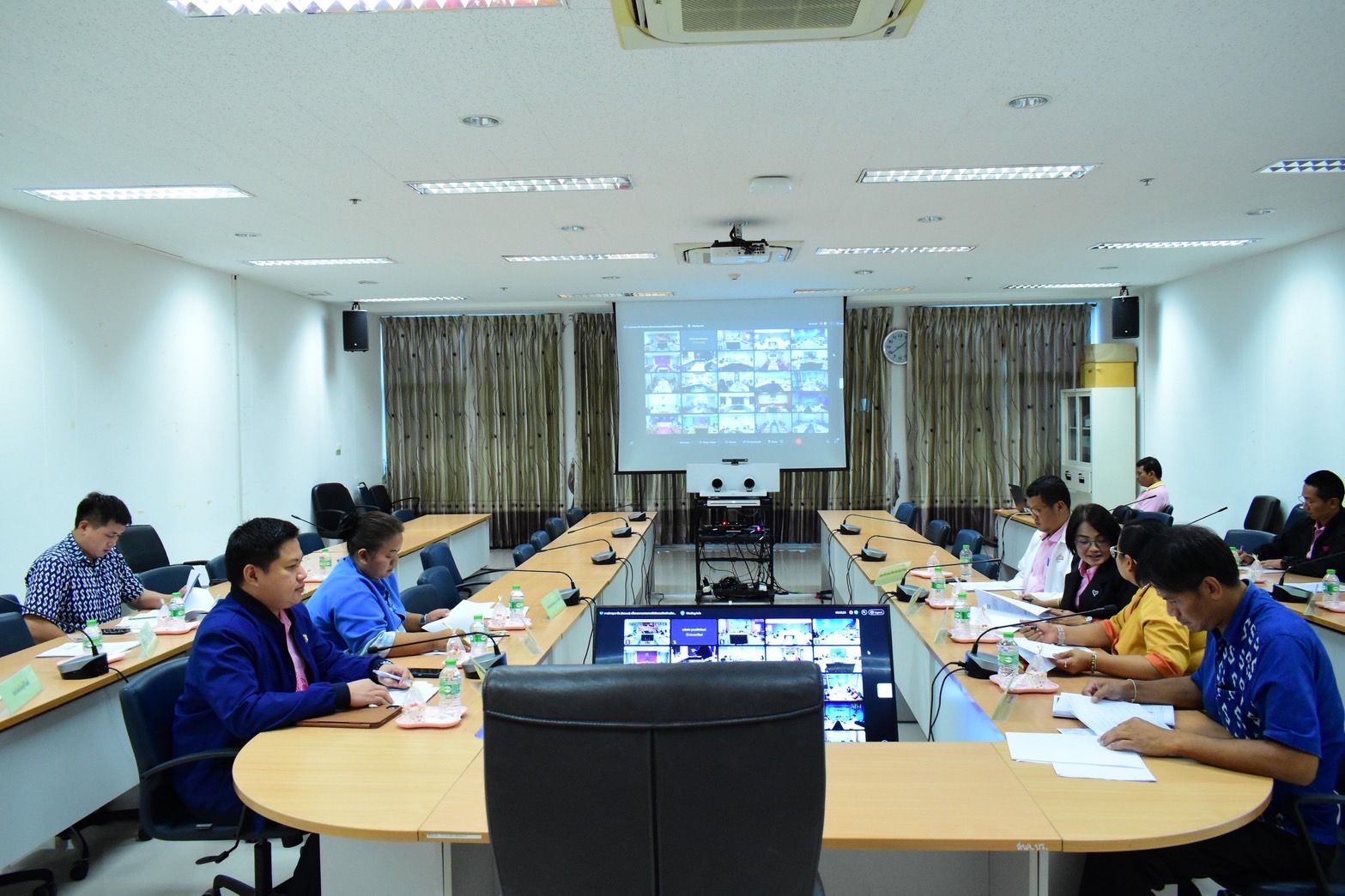 🔆พจ.บุรีรัมย์🔆 ร่วมประชุมเชิงปฏิบัติการ : การนิเทศติดตามตรวจสอบและประเมินผลการบริหารงานเชิงพื้นที่แบบบูรณาการ ประจำปีงบประมาณ พ.ศ. 2568 ผ่านสื่ออิเล็กทรอนิกส์(Webex Meeting )