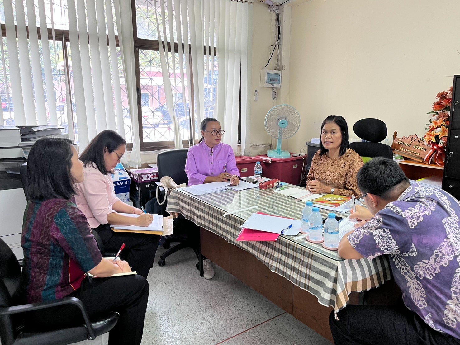 พช.บุรีรัมย์🔆 การติดตาม และสนับสนัน การขับเคลื่อนกิจกรรมตามยุทธศาสตร์กรมการพัฒนาชุมชน ประจำปี 2568 และ สนับสนุนการดำเนินงานกองทุนพัฒนาบทบาทสตรี กลุ่มโซนอำเภอที่ 2