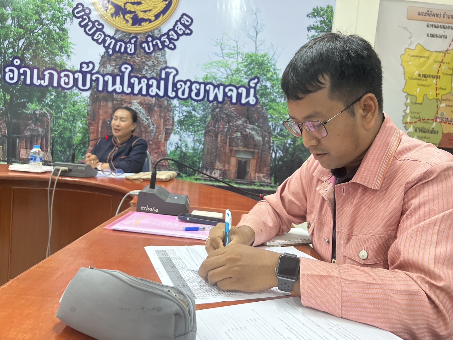 พช.บุรีรัมย์🔆 การติดตาม และสนับสนุน การขับเคลื่อนกิจกรรมตามยุทธศาสตร์กรมการพัฒนาชุมชน ประจำปี 2568 และ สนับสนุนการดำเนินงานกองทุนพัฒนาบทบาทสตรี กลุ่มโซนอำเภอ ที่ 2